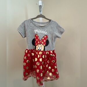 Disney Minnie Mouse Polkadot Dress (size 2T)